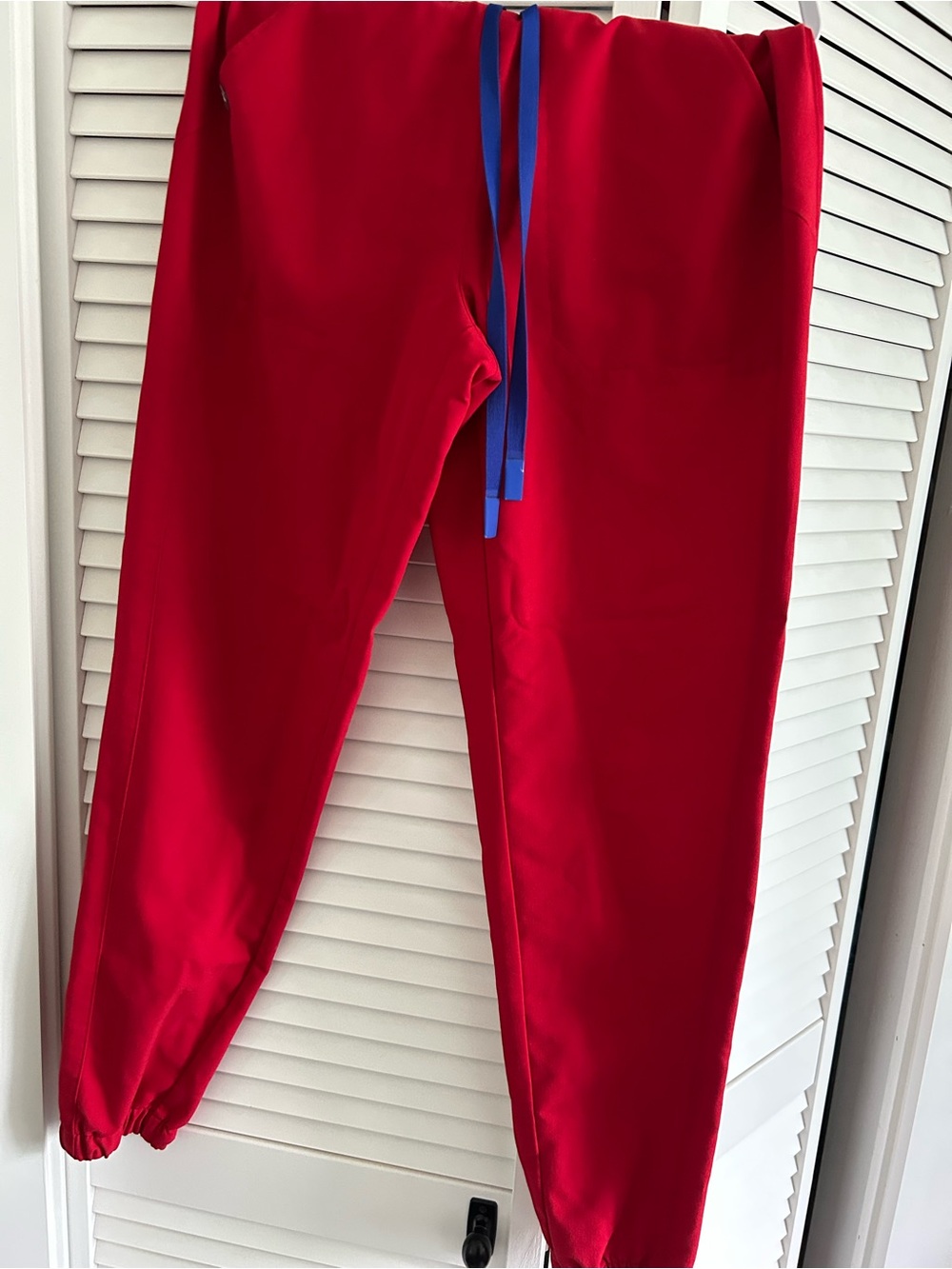 Figs Joggers with Blue Drawstring